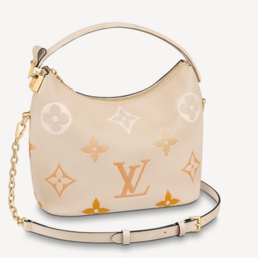 LOUIS VUITTON Empreinte Monogram Giant By The Pool Marshmallow Bag